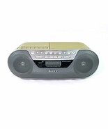Sony CFD-S05 CD Radio Cassette Recorder with Auxiliary Cord (6 feet) - $322.68 CAD