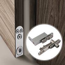 Stainless Steel Pivot Door Hinges Shaft Swing Invisible Hidden Door Self... - £54.56 GBP