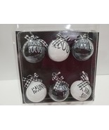Halloween Rae Dunn inspired MINI HOCUS POCUS BOO 1.25&quot; Tree ornaments De... - €15,25 EUR