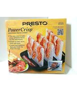Microwave Bacon Cooker Presto PowerCrisp 12 Strips Leaner Healthier Easy... - $680.02 MXN