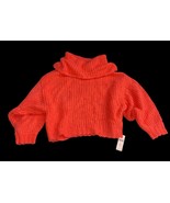 Anthropologie Pilcro Sweater XXSP Petite Rose Pink Turtleneck NWT $118 - $32.66