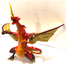 Spin Master BAKUGAN Red Articulated 11&quot; Dragon Figure - £19.41 GBP