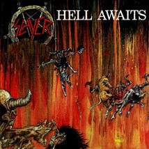 Slayer Hell Awaits Banner Huge 4X4 Ft Fabric Poster Tapestry Flag - $22.00