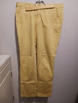 Chino By Anthropologie Yellow Pants Womens Size 29 Relaxed - £14.98 GBP