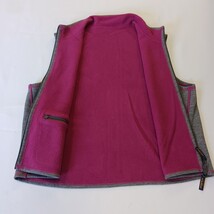 Woolrich Women's Gray/Boysenberry Color Reversible Sleeveless Vest Size XL image 15