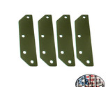 4 Hard DOOR Rotary Latch Spacers Green Plate lock assy fits HUMVEE 55842... - $43.95