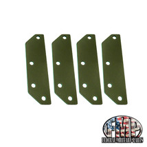 4 Hard DOOR Rotary Latch Spacers Green Plate lock assy fits HUMVEE 55842... - $43.95