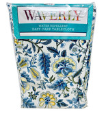 Waverly Imperial Dress Porcelain Water Repellant 60&quot; X 120&quot; Rectangle Ta... - £35.46 GBP