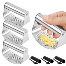 FATUXZ 3-Piece Stainless Steel Garlic Press Set with Silicone Peeler - €14,30 EUR FATUXZ 3-Piece Stainless Steel Garlic Press Set with Silicone Peeler - €14,30 EUR