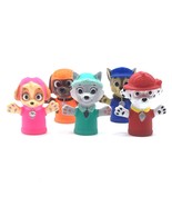 Paw Patrol Lot of 5 Finger Puppets Bath Toy Figures Spin Master Nickelodeon - £5.22 GBP