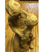 St. Meinrad Man With Boy Son 8” Tall Man Comforts Boy - £18.91 GBP