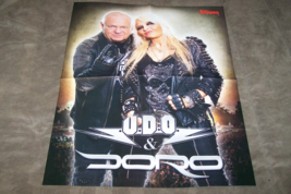 DORO U.D.O. NIGHTWISH POSTER 57x44 cm - $25.74