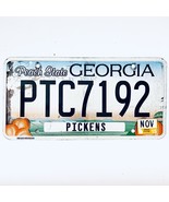 2015 United States Georgia Pickens County Passenger License Plate PTC7192 - €12,88 EUR