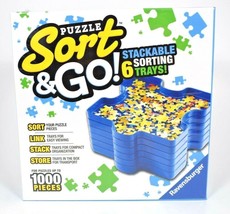 Ravensburger Puzzle Sort and Go - 6 Stackable Sorting Trays New and Sealed - £16.39 GBP