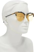  GUCCI GG0661S 002 56mm Bamboo Metal Frames Cat Eye Women&#39;s Sunglasses - £227.53 GBP