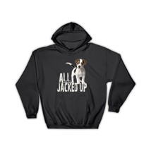 All Jacked Up Jack Russell : Gift Hoodie Dog Terrier Pet Animal Funny - £28.94 GBP