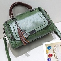 Big Capacity Women Handbag Classic Vintage Tassel Decoration Lady Should... - £22.01 GBP