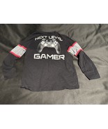 Next Level Gamer Long Sleeve Shirt Youth M 7/8 – Black with Color Block ... - $11.41 CAD