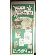 RECIPES Pamphlet Folder Pillsbury‘s Family Of Foods Recipes. - $4.00