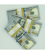 Realistic Prop Money 25 Pcs $100 Double Sided Full Print Realistic look... - £13.58 GBP