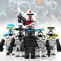 New 6Pcs Star Wars Republic Delta Squad Clone Commando Troopers Custom Minifigur - $41.97