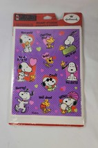 Vintage Hallmark Snoopy Woodstock Stickers Pack 8 Sheets of 10 Sealed 80 Total - £22.02 GBP