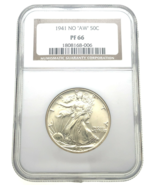 1941 No &quot;Aw&quot; 50C Walking Liberty Half Dollar Proof NGC PF66 - €790,19 EUR