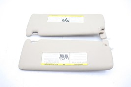 12-18 BMW F30 320I 328I SUN VISORS LEFT DRIVER RIGHT PASSENGER BEIGE PAIR E3226 image 7