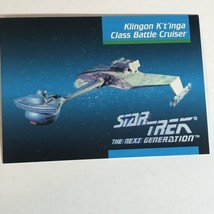 Star Trek Fifth Season Commemorative Trading Card #32 Klingon K’t’inga Class Bat - £1.56 GBP