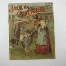 Malena Stomach Liver Pills Childrens Booklet Jack the Giant Killer Antique - $19.99