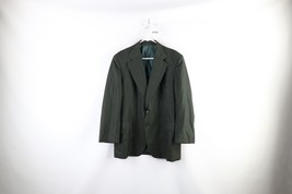Vtg 60s Rockabilly Mens 42R Distressed Wool 2 Button Suit Coat Jacket Pl... - $829.47 MXN