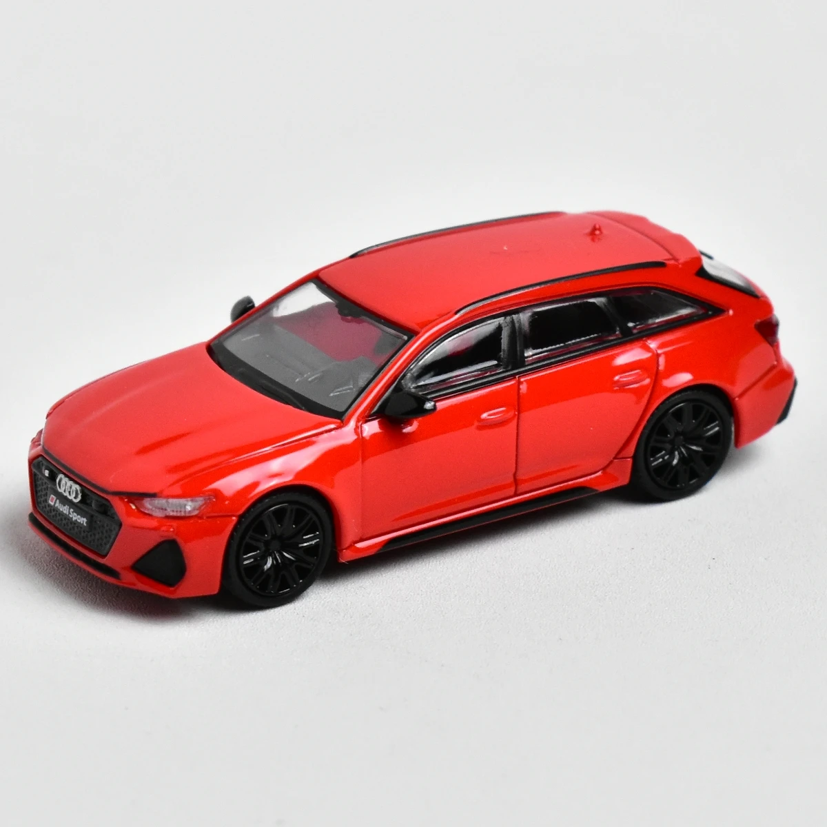 MC 1:87 HO RS6 Avant Diecast Model Car-Red 5cm - $36.22