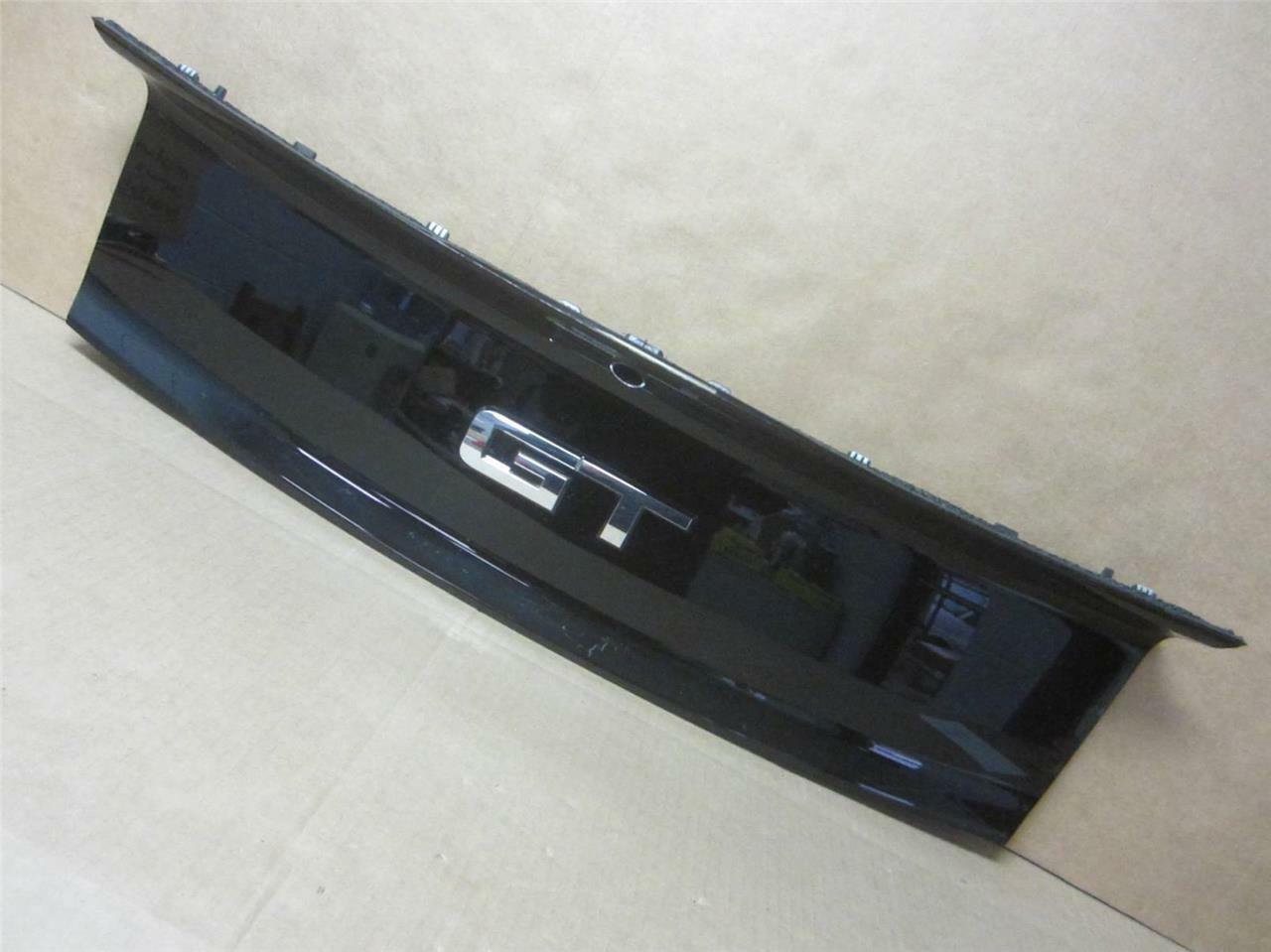 OEM 2015 2016 Ford Mustang V8 Deck lid Applique Rear Trunk Panel with GT Emblem - $98.99