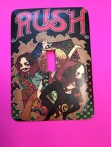 Rush Metal Light Switch Plate Cover Rock&amp;Roll - £7.38 GBP