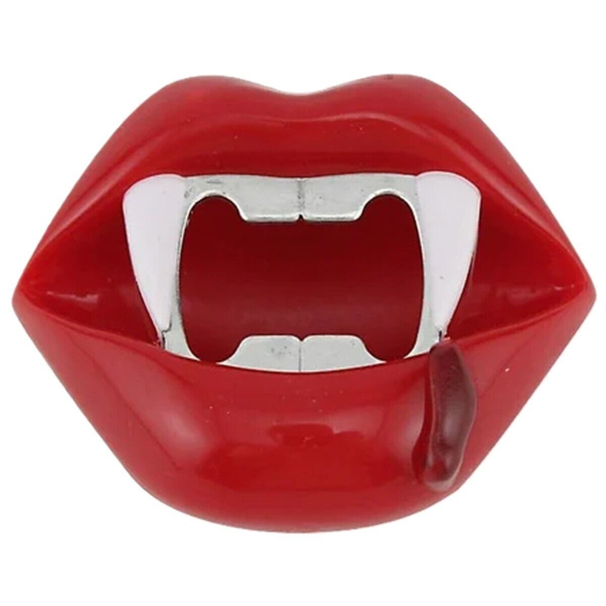 Barbuzzo VAMPIRE TEETH FANGS Novelty BOTTLE OPENER Cap Remover Party Fav... - $4.72