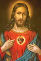 Act of Consecration to the Sacred Heart Of Jesus Prayer Card, New - €0,85 EUR