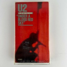 U2 Live At Red Rocks Under A Blood Red Sky VHS Video Tape - £7.90 GBP