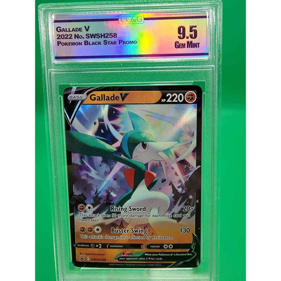 Pokémon Gallade V SWSH258 - SWSH Black Star Promo Hidden Potential CC&amp;G ... - $24.62