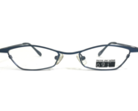 OGI Eyeglasses Frames 2145 COL. 68 Blue Rectangular Full Wire Rim 44-19-140 - £44.22 GBP