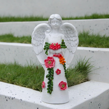 Angel Statues Memorial Gifts for Garden Decor,Garden Angel Ornaments,Cemetery De - £34.61 GBP