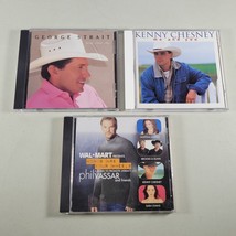 Country Music CD Lot Albums George Strait Kenny Chesney Phil Vassar - £8.55 GBP