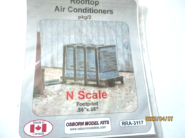 Osborn Model Kits #3117 Rooftop Air Conditioners Lazer Cut Kit. N-Scale - $6.61 CAD