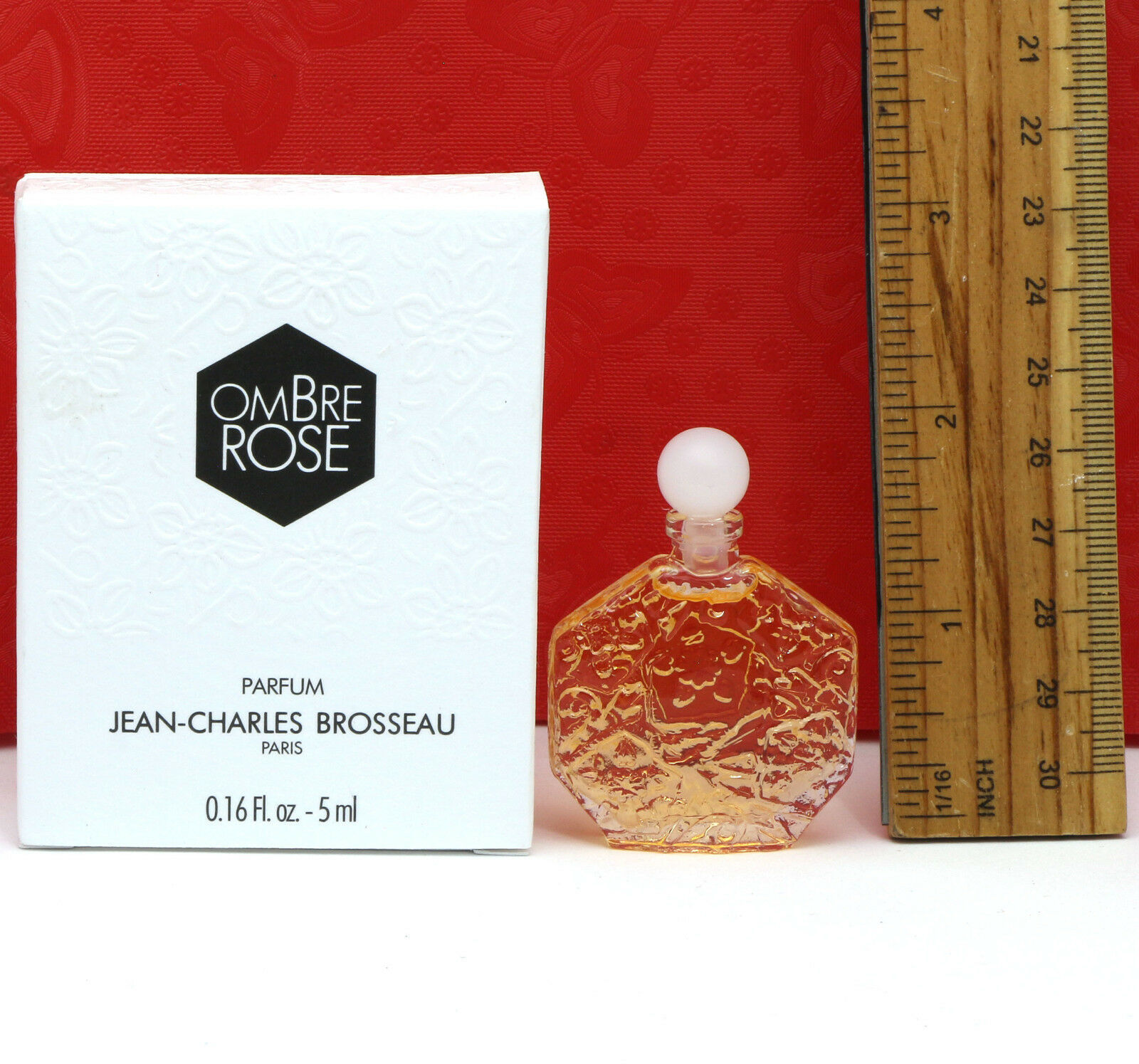 Primary image for Ombre Rose for Women Parfum/Pure Perfume Mini 0.16 oz./5 ml.Classic, NIB