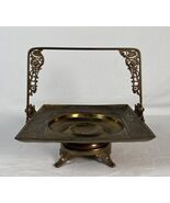 Antique 1890-1915 Adelphi Co. New York Quadruple Silver Plate BRASS BASQUET - $117.28 CAD