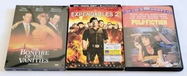 Bonfire Of The Vanities (Sealed), Expendables 2 &amp; Pulp Fiction DVD Bruce Willis  - £8.29 GBP