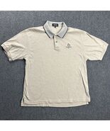 Vintage Makena Golf Resort Polo Shirt Mens Medium Ashworth Beige Maui Ad... - $36.28 CAD