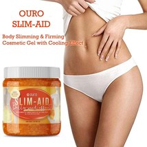 Ouro Slim Aid Belly Suck Cool Effect Body Slimming &amp; Firming Cosmetic Gel 8.5 oz - £13.44 GBP