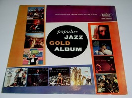 Popular Jazz Gold Album Record UK Import Capitol T 1034 MONO Various Artists NM - £15.94 GBP