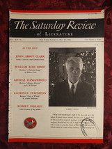 Saturday Review Magazine May 30 1936 Robert Frost John Abbot Clark - £6.90 GBP