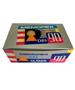Memorex Audio Cassette Tapes 90 Minutes Lot Of 10 - Recorded w/ JDA Training '98